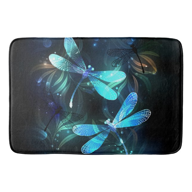 Tapis De Bain Les libellules du lac (Devant)