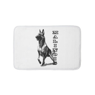 Tapis De Bain Les Malinois belges sont les meilleurs
