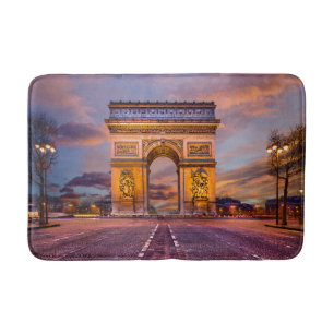 Tapis De Bain Les monuments   Arc de Triomphe, Paris France