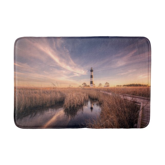 Tapis De Bain Les phares | Bodie Island Outerbanks (Devant)