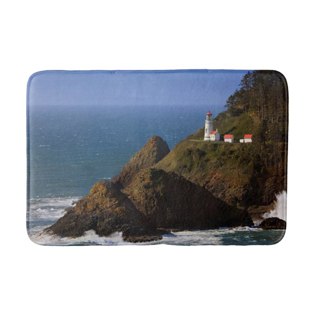 Tapis De Bain Les phares | Phare de la côte de l'Oregon (Devant)