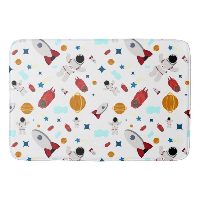 Tapis De Bain L'espace extra-atmosphérique pour enfants et Motif (Devant)