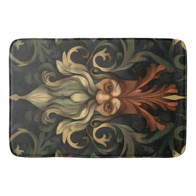 Tapis De Bain L'esprit forestier baroque (Devant)