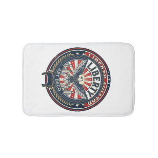 Tapis De Bain Liberty Aviator Patriotique Patriotique Aviation V