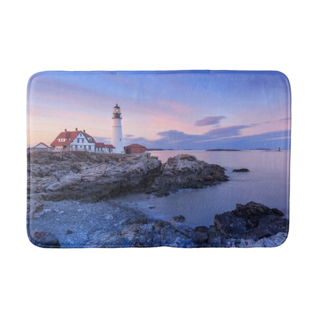 Tapis De Bain Lighthouses | Cape Elizabeth, Maine (Devant)