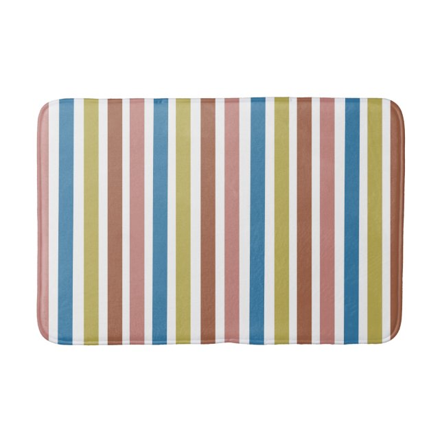 Tapis De Bain Lignes Rayées (Devant)