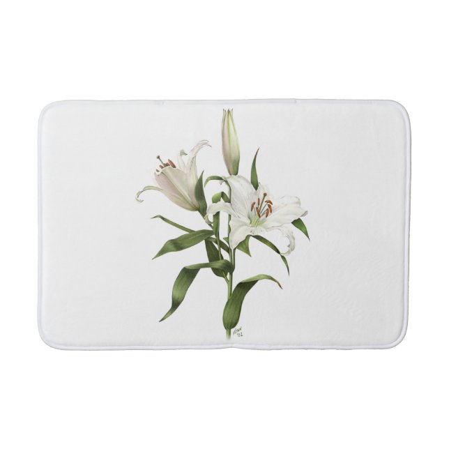 Tapis De Bain Lily orientale - Sibérie (Devant)