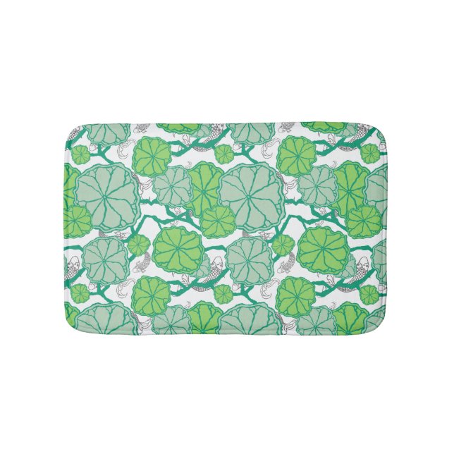 Tapis De Bain Lily Pad Koi (Devant)