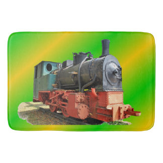 Tapis De Bain Locomotive de vapeur