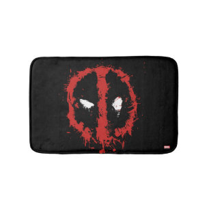 Tapis De Bain Logo Deadpool Paint Splatz