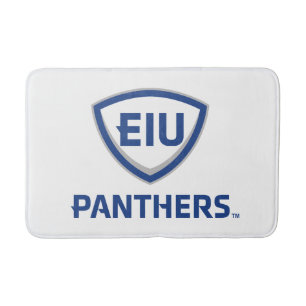 Tapis De Bain Logo Eastern Illinois Panthers Shield & Wordmark