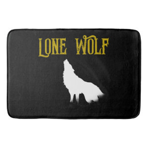 Tapis De Bain Lone Wolf Homme Sigma moderne minimaliste