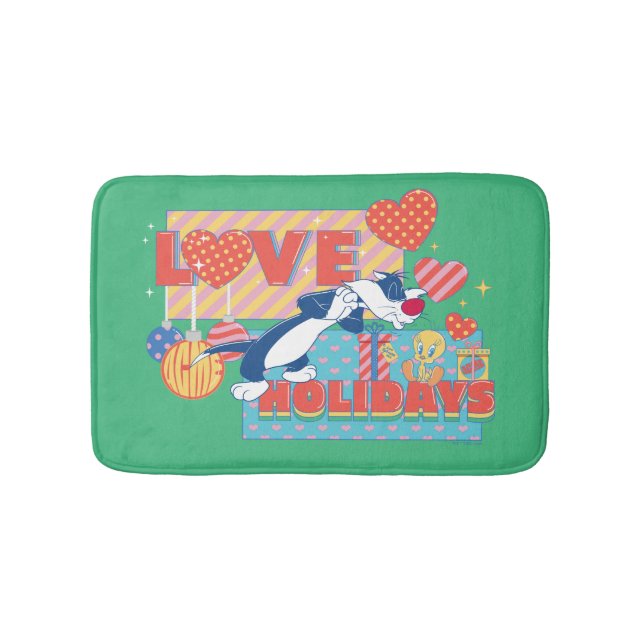 Tapis De Bain LOONEY TUNES™ | SYLVESTER™ & TWEETY™Love Holidays (Devant)