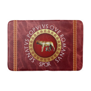 Tapis De Bain -Loup de Capitoline