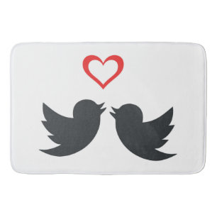TAPIS DE BAIN LOVEBIRDS