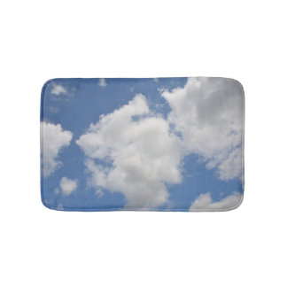 Tapis de bain lunatique de nuage