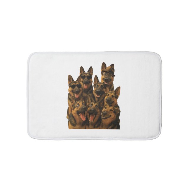 Tapis De Bain Lunettes de soleil 'Merica Golden Retriever (Devant)