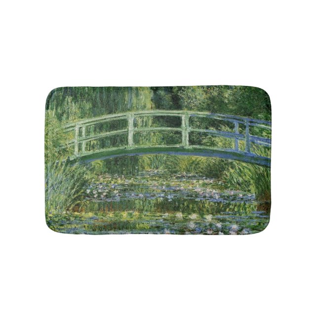 Tapis De Bain Lys d'eau Claude Monet (Devant)