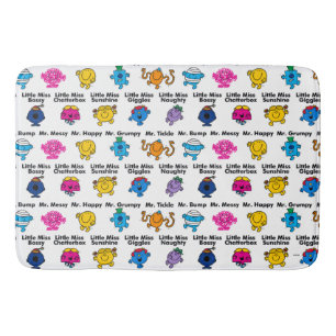 Tapis De Bain M. Men & Little Miss Noms de caractères