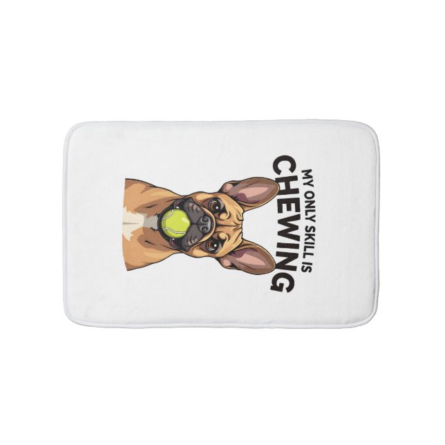 Tapis De Bain Ma Seule Compétence Est De Mâcher Un Te Vintage Bo (Devant)