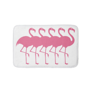 Tapis De Bain Mâchoire à Flamant rose rose