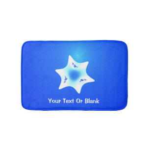 Tapis De Bain Magen Lavan (Étoile blanche)