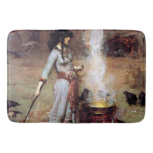 Tapis De Bain Magic Circle, John William Waterhouse