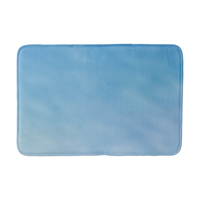 Tapis De Bain Magnifique ciel bleu doux avec des nuages de rêve (Devant)