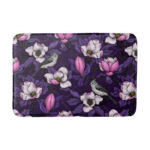 Tapis De Bain Magnolia en floraison et tireur 4