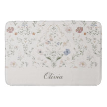 Maison de campagne fantaisiste beige monogramme fl