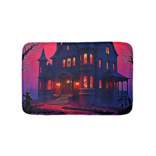 Tapis De Bain Maison Haunted éffrayant à Dusk Design