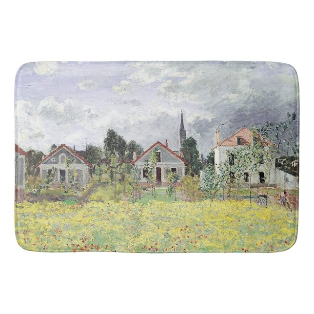 Tapis De Bain Maisons à Argenteuil Claude Monet (Devant)