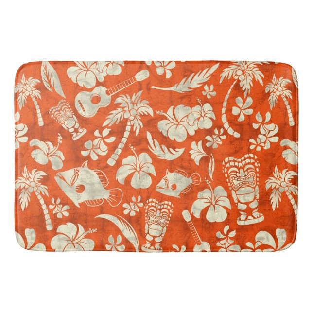 Tapis De Bain Makapuu Beach Batik hawaïen (Devant)