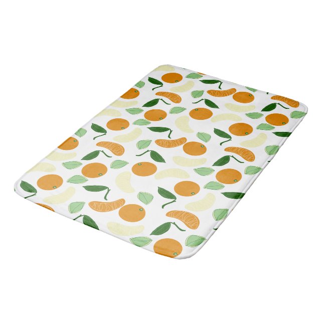 Tapis De Bain Mandarin Citrus (Angle)