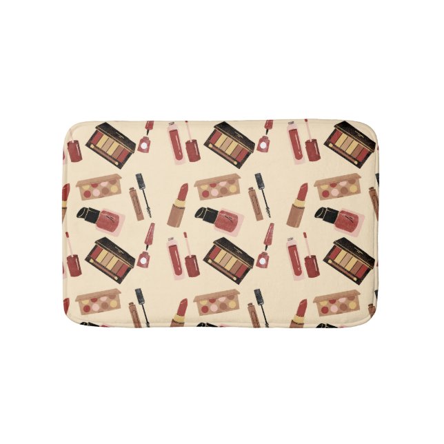 Tapis De Bain Maquillage Cosmétique Beauté Motif Cosmetologie (Devant)