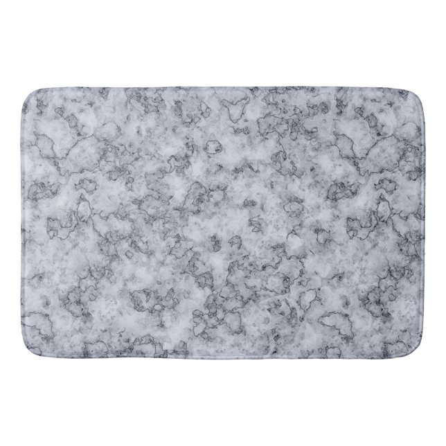 Tapis De Bain Marbre gris bleu (Devant)