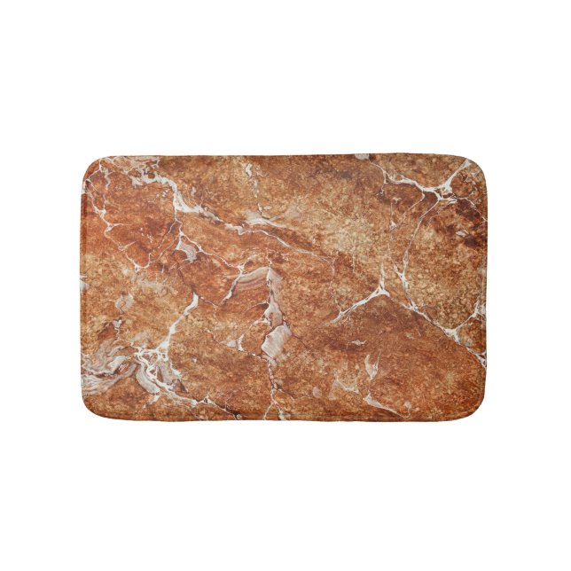 Tapis De Bain Marbre Naturel, Luxe Oriental. (Devant)