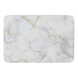 Tapis De Bain Marbre Pastel Pierre Parties scintillant Texture A