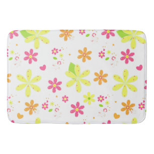 Tapis De Bain Marguerite et Pois