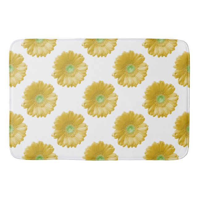 Tapis De Bain Marguerite jaune (Devant)