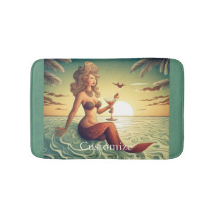 Tapis De Bain Martini Classy Mermaid Thunder_Cove