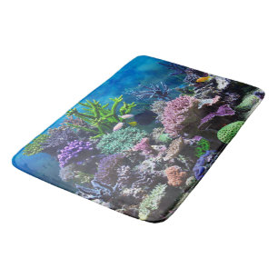 Tapis De Bain Mat Bain Coral Reef