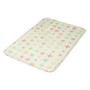 Tapis De Bain Mat Bain Retro Stars