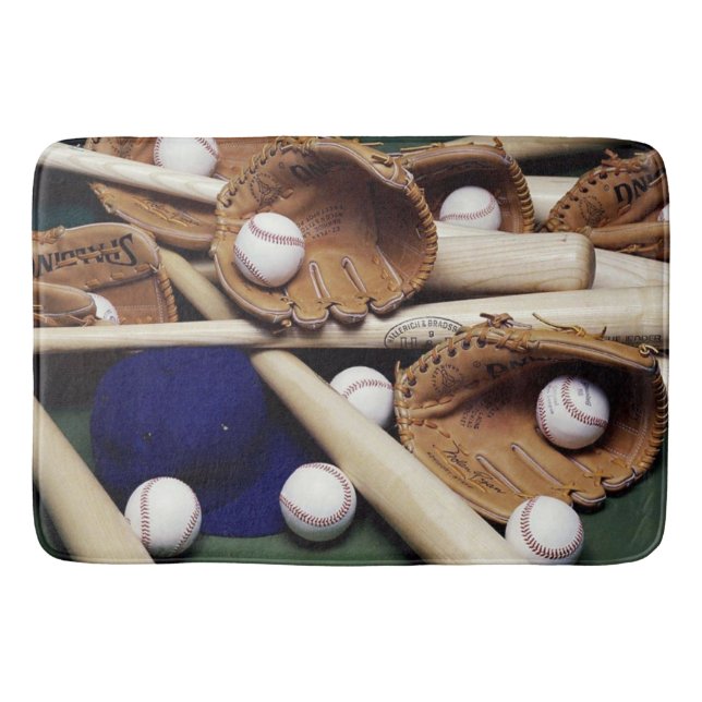 Tapis De Bain Mat de bain/Baseball (Devant)