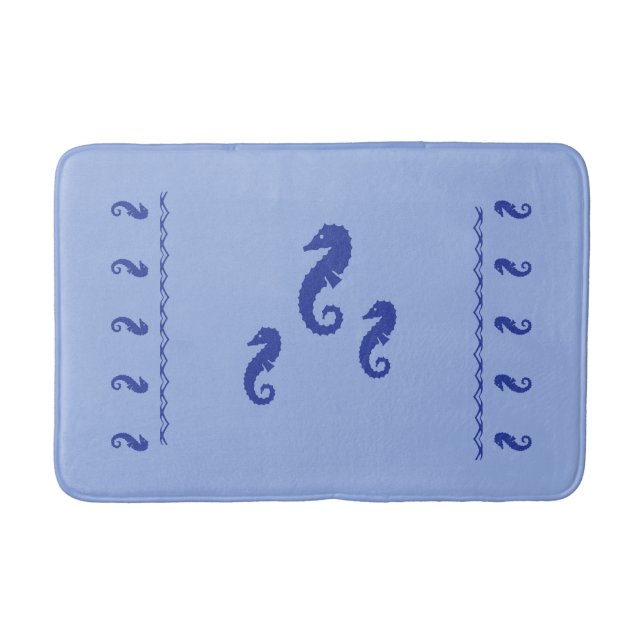 Tapis De Bain Mat de bain - Chevaux de mer (Devant)