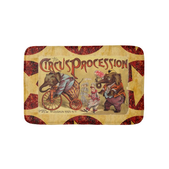Tapis De Bain Mat de bain cirque (Devant)