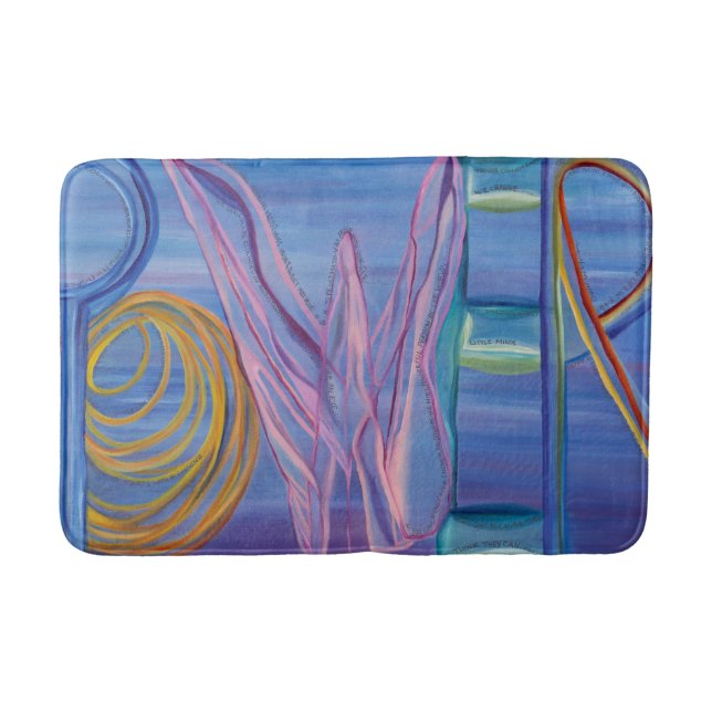 Tapis De Bain Mat de bain d'alimentation (Devant)