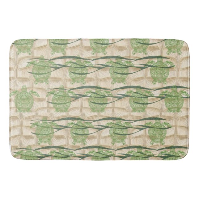 Tapis De Bain Mat de bain de la tortue de mer (Devant)