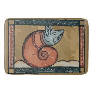 Tapis De Bain Mat de bain d'escargot