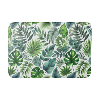 Tapis De Bain Mat de bain d'évasion tropicale